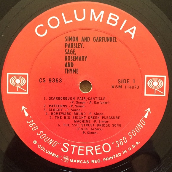 Simon & Garfunkel -“Parsley,Sage,Rosemary&Thyme" Vinyl LP - Picture 4 of 5